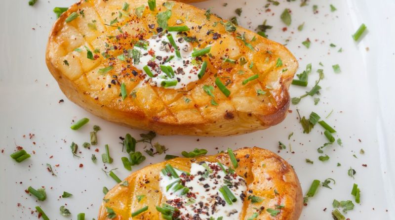 Apprenez à préparer la pomme de terre au four parfaite à l'aide de ce didacticiel et de cette recette étape par étape. Si facile et délicieux!