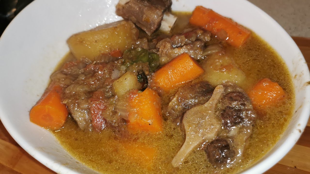 Soupe Africaine au Poivre Viande de Chèvre Amalgastro