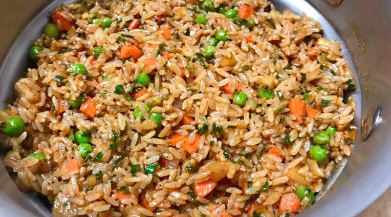 La recette de riz aux légumes, préparez autrement vous allez adorer le riz avec cette recette spéciale pleine de goût.