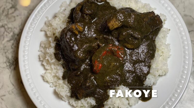 Le Fakoye est un plat en sauce d'origine malienne réalisé à base de feuilles de corète. Suivez les instructions dans la vidéo. Bon appétit.