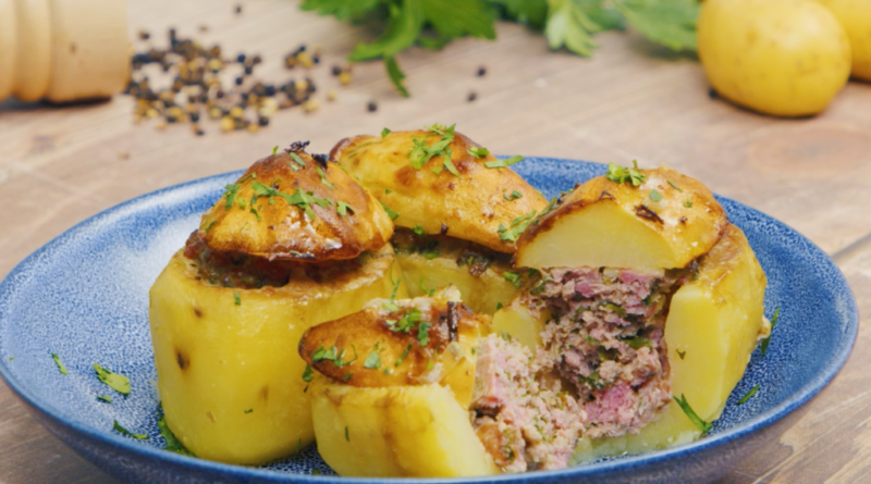 Pommes de terre farcies gourmandes